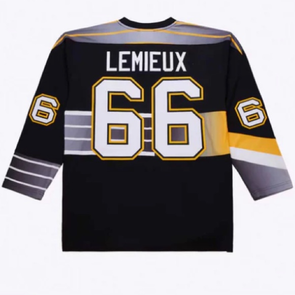 Mario Lemieux Pittsburgh Penguins 1996/97 Power Play Player Jersey - Picture 6 of 11